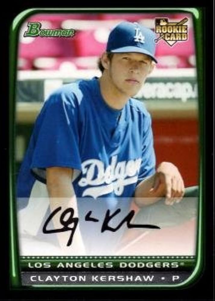 2008 Bowman Draft RC ルーキー クレイトン・カーショウ